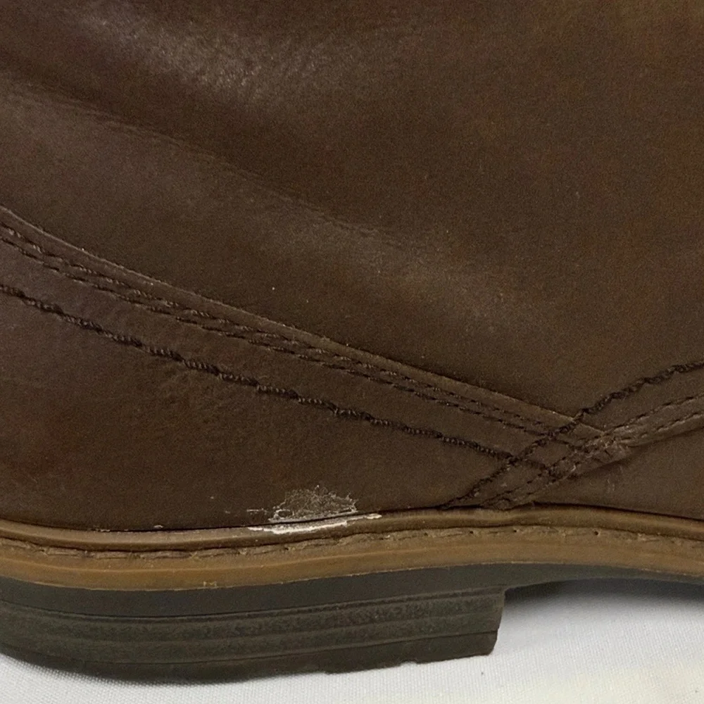 Men's Premium Leather Chukka Boots in Rich Brown